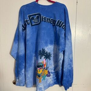 NWT. Disney Stitch Spirit Jersey 2X. Stitch Tie-Dye Hawaiian adventure.